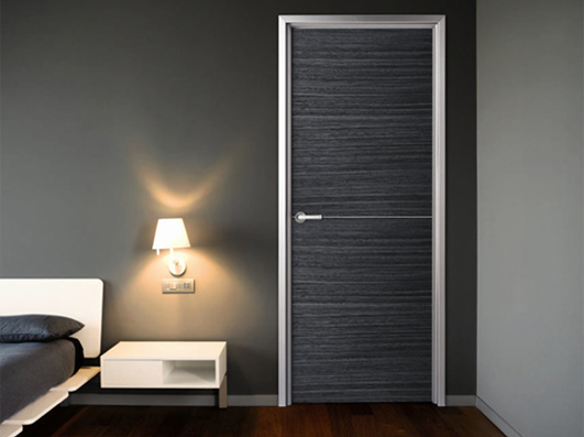 Modern Interior Doors with Aluminum Frames for residential and commercial properties. Call 