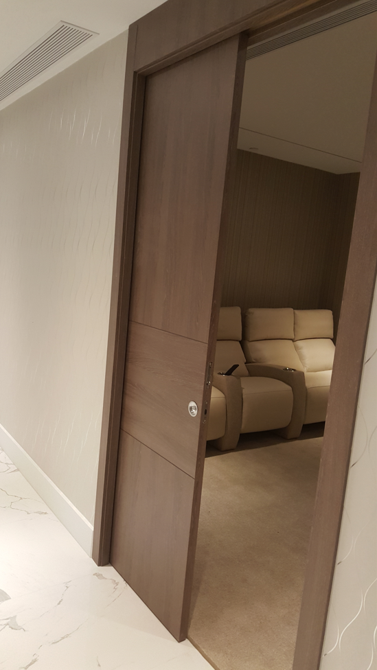 Image showcasing CUSTOM POCKET DOORS COLORADO - DAYORIS DOORS